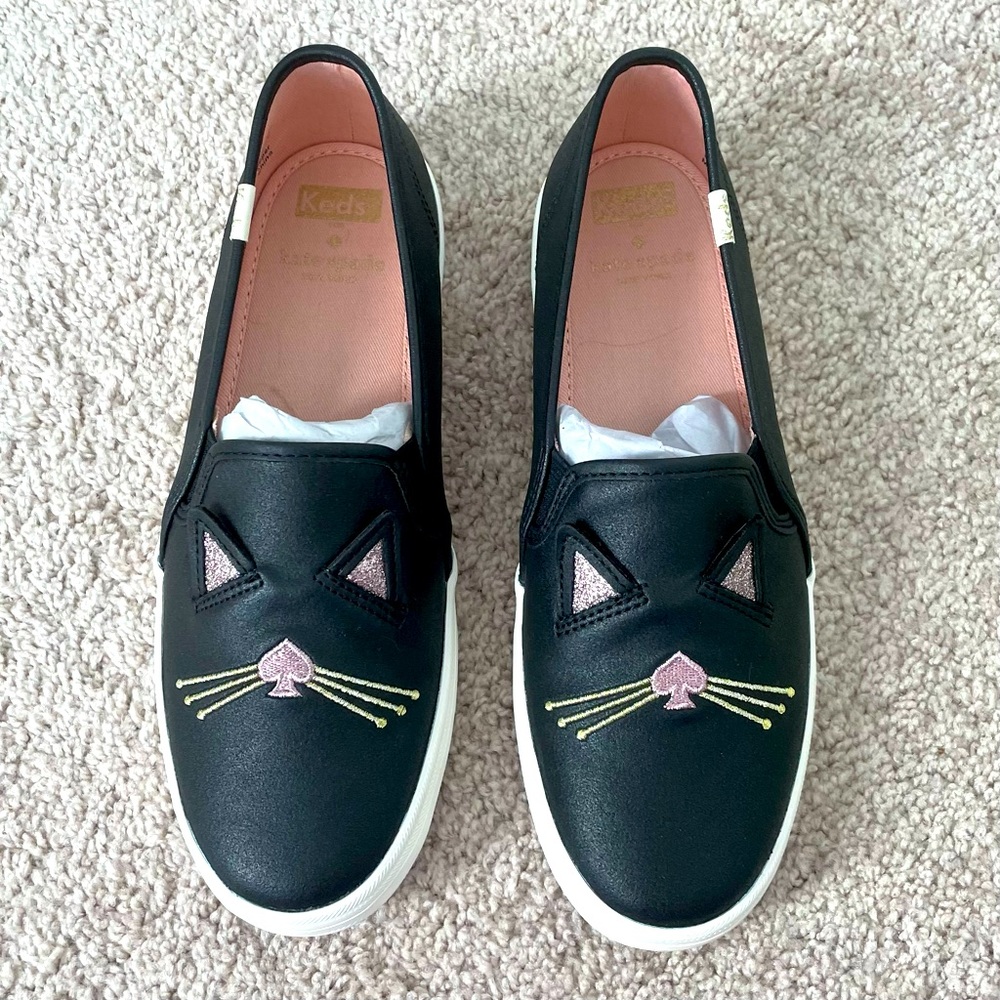 Keds for Kate Spade cat slip-on shoes